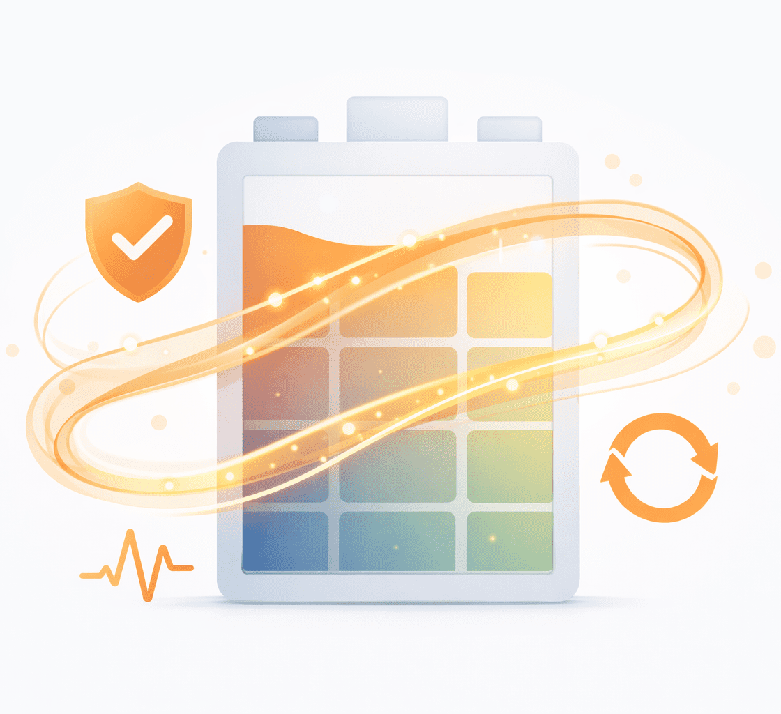 Smart home battery with real-time monitoring and energy optimization